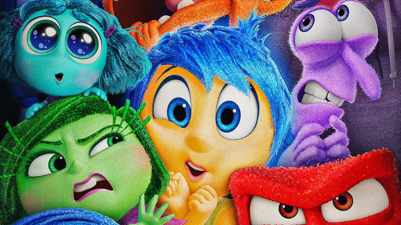 Joy e Ansia in uan scena di Inside Out 2