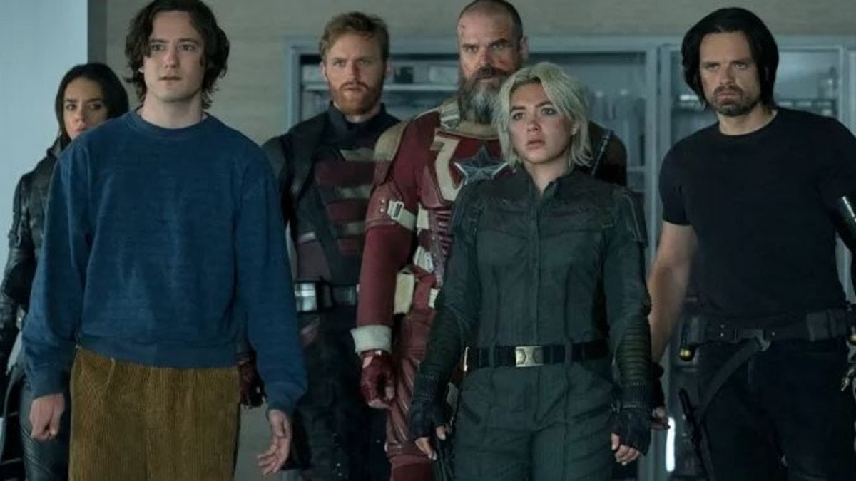Thunderbolts* scena da Movieplayer.it thunderbolts la scena postcredits è stata girata dai fratelli russo sul set di avengers doomsday
