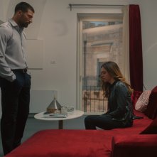 Malamore: Simone Susinna, Giulia Schiavo in un momento del film