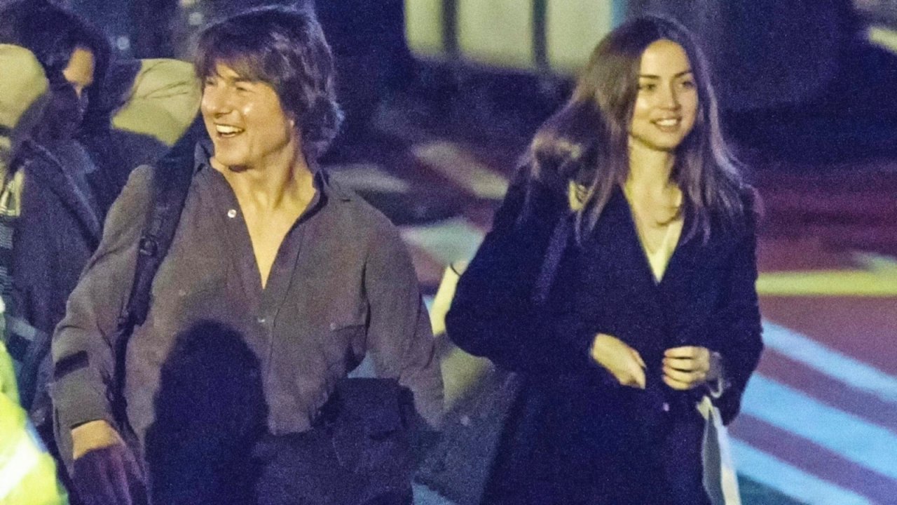 Tom Cruise e Ana De Armas fotografati insieme