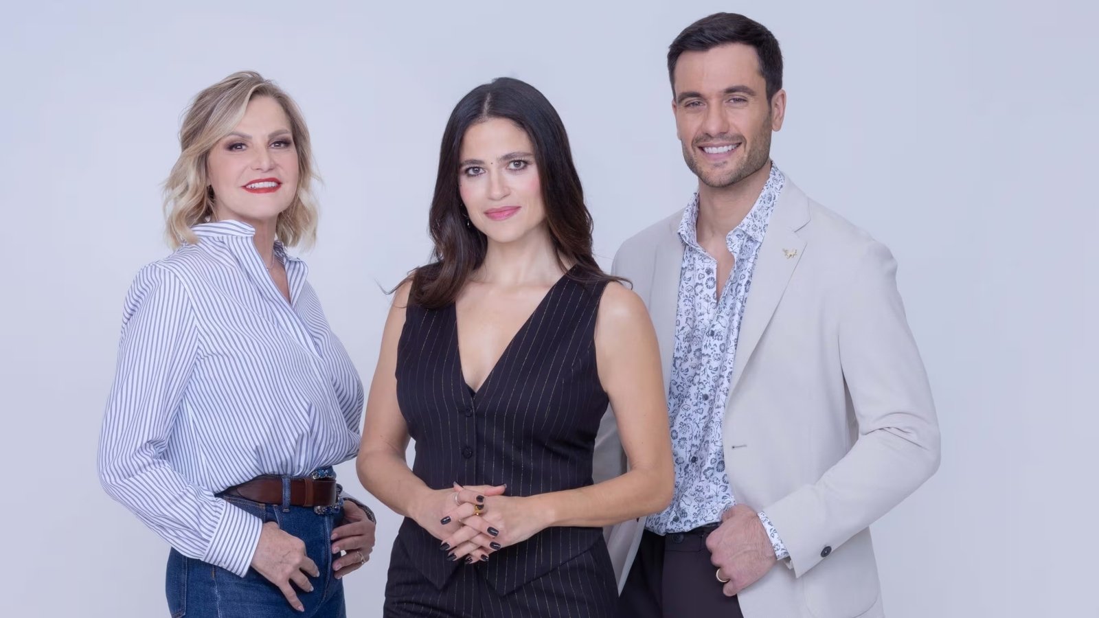 Simona Ventura, Veronica Gentili e Pierpaolo Pretelli