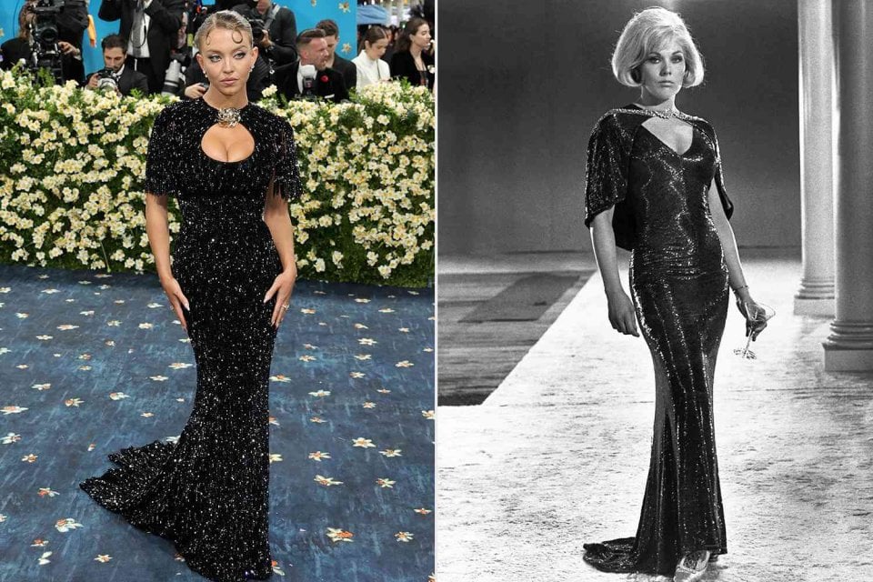 Sydney Sweeney Kim Novak Met Gala 2025