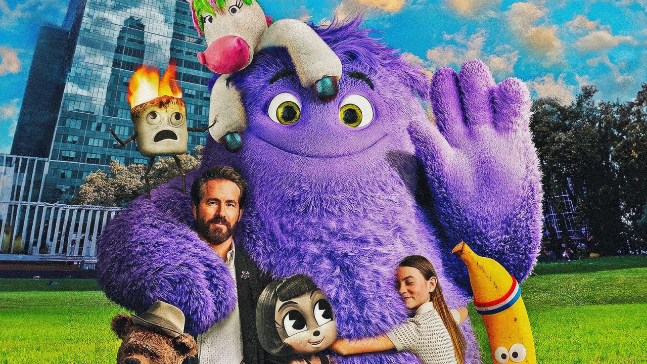 Immagine da un poster di IF - Gli Amici Immaginari.