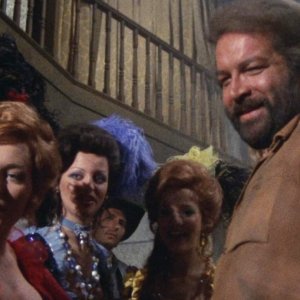 Si può fare...amigo: una scena del film