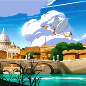 Gino and Friends - Eroi per la città: una sequenza del fim di animazione