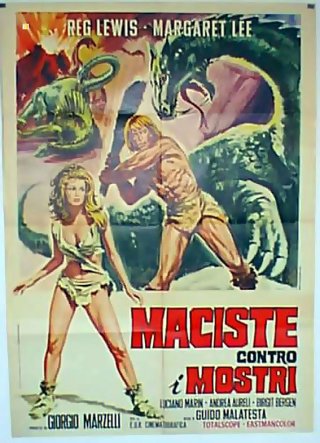 Locandina di Maciste contro i mostri