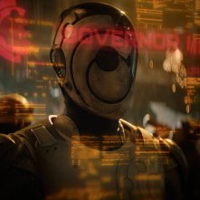 Murderbot. Alexander Skarsgård in un'immagine della serie.