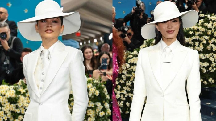 Zendaya e Anna Sawai vestite uguali al Met Gala, la reazione della star di Shogun