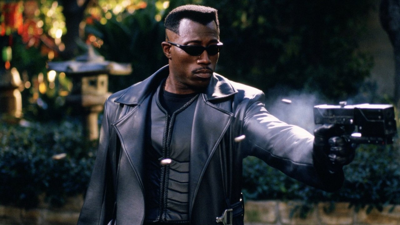 Blade: Wesley Snipes in una scena del film