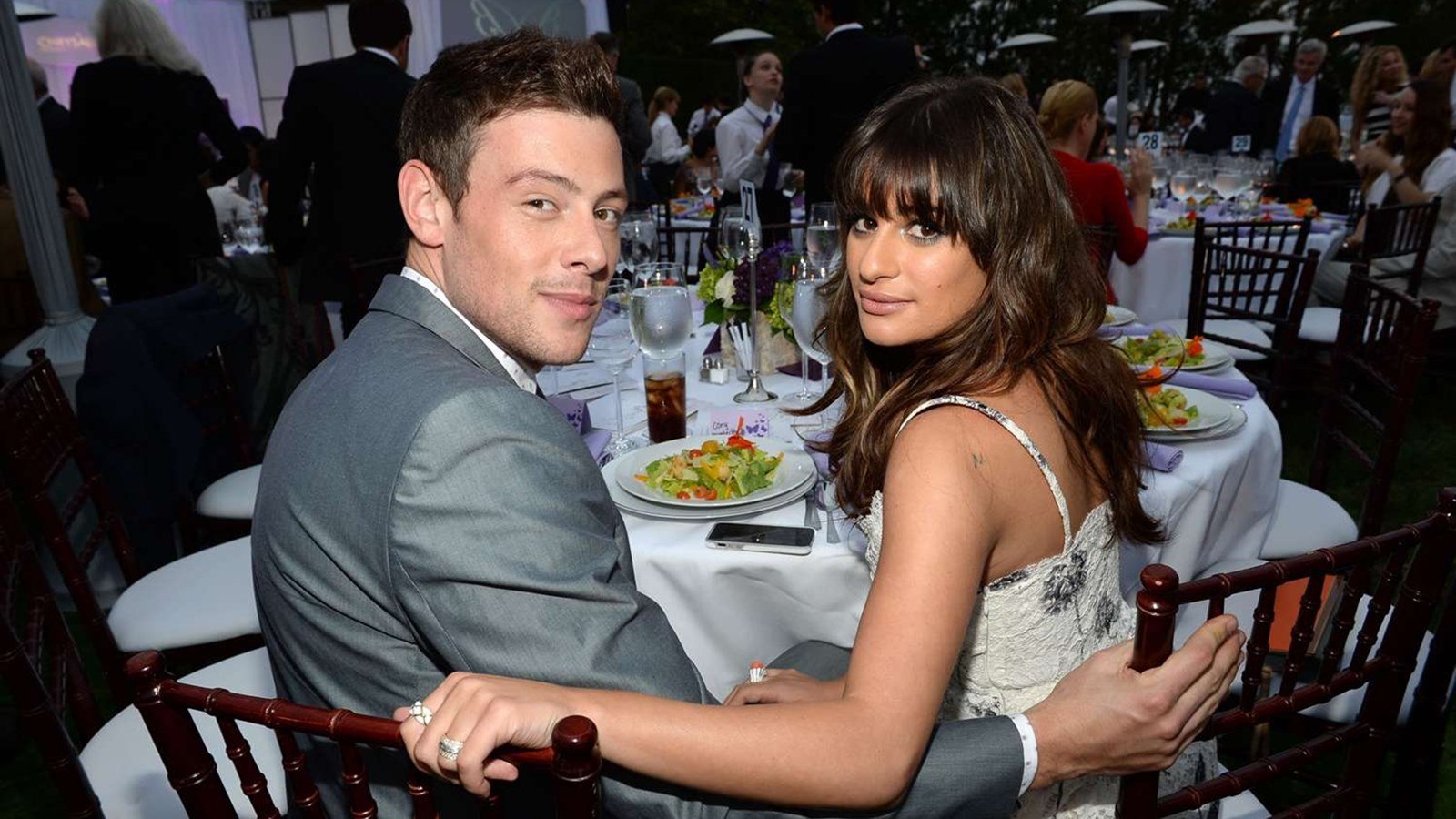 Una foto di Lea Michele e Cory Monteith