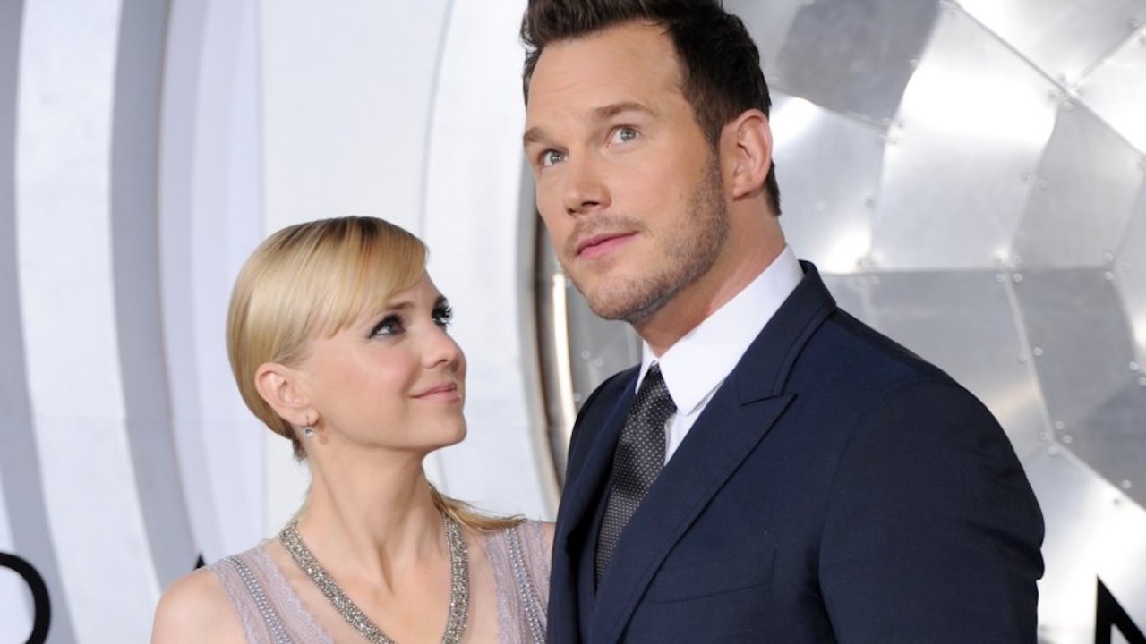 Chris Pratt e Anna Faris insieme a un evento