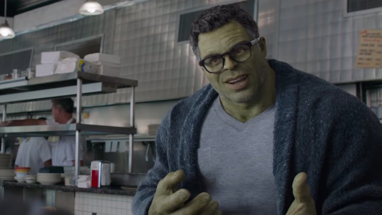 Avengers: Endgame, Mark Ruffalo è Hulk in una scena