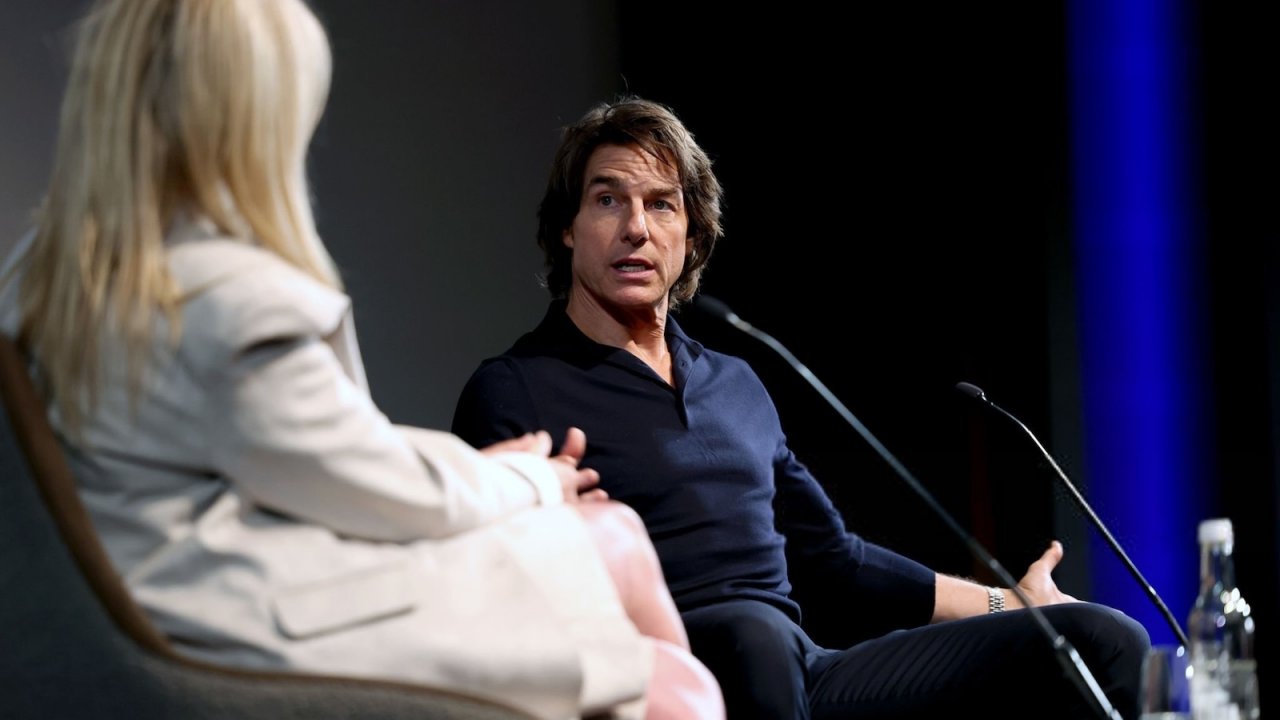 Tom Cruise alla conversazione al BFI IMAX di Londra