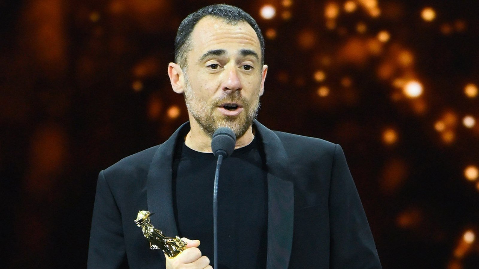 Una foto di Elio Germano ai David