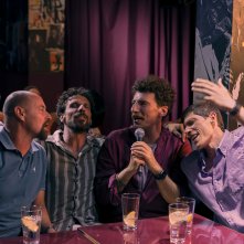 Maschi veri: gli attori in una scena