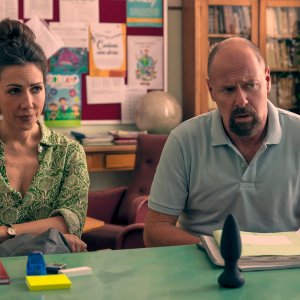 Maschi veri: Pietro Sermonti e Thony in una scena