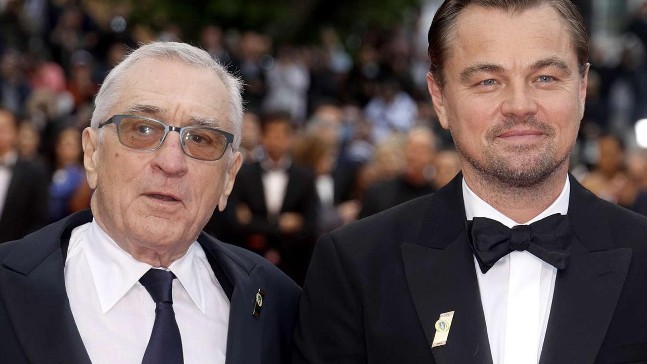 Robert De Niro insieme a Leonardo DiCaprio