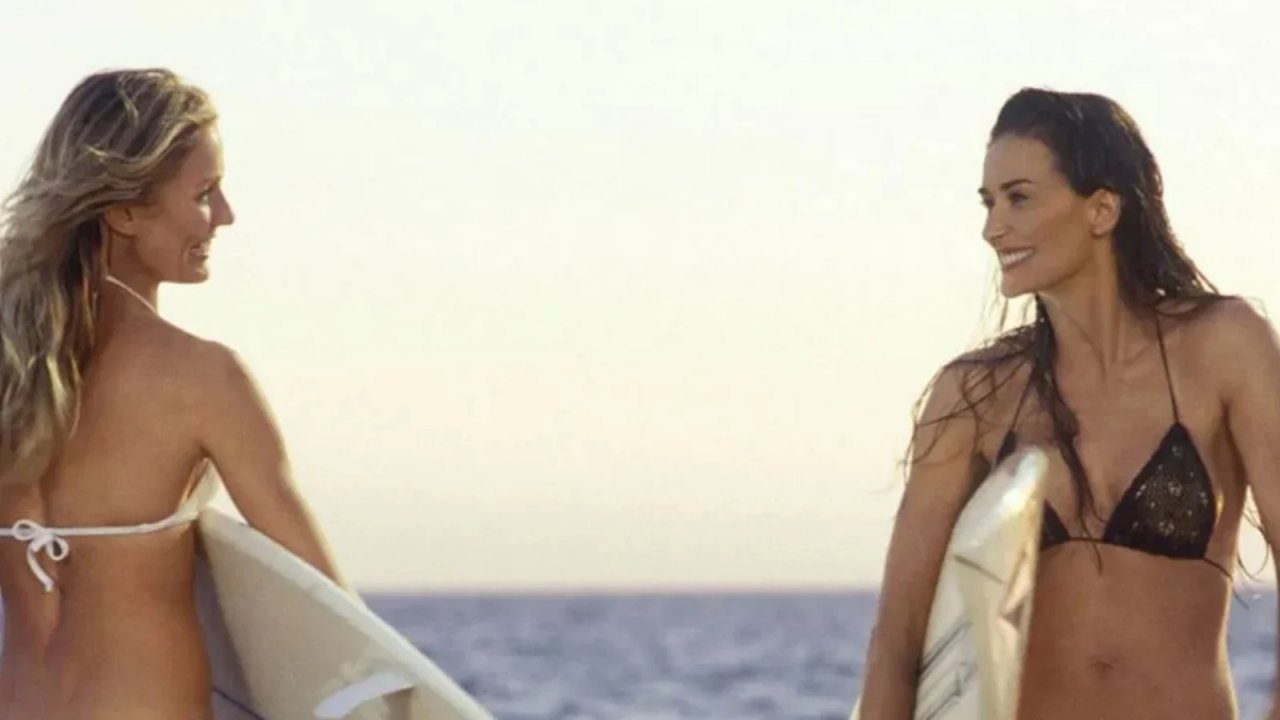 Una scena con Demi Moore