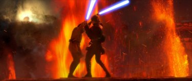 Ewan Mcgregor Hayden Christensen Duello Star Wars La Vendetta Dei Sith