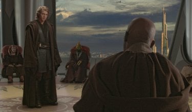 Hayden Christensen Samuel L Jackson Star Wars La Vendetta Dei Sith