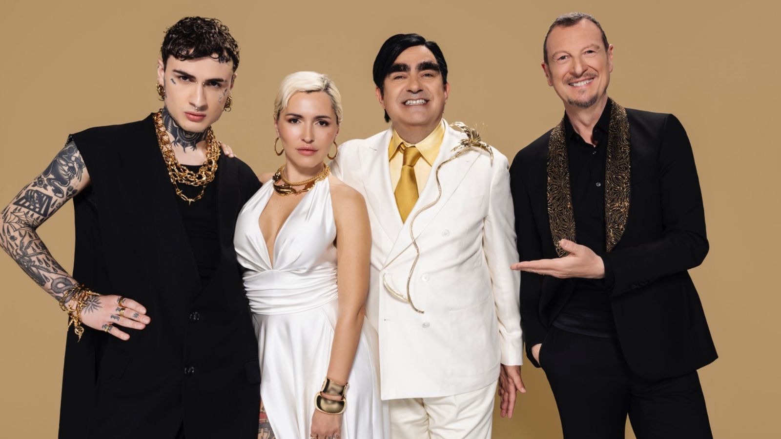 Rosa Chemical, Serena Brancale, Elio e Amadeus a Like a Star