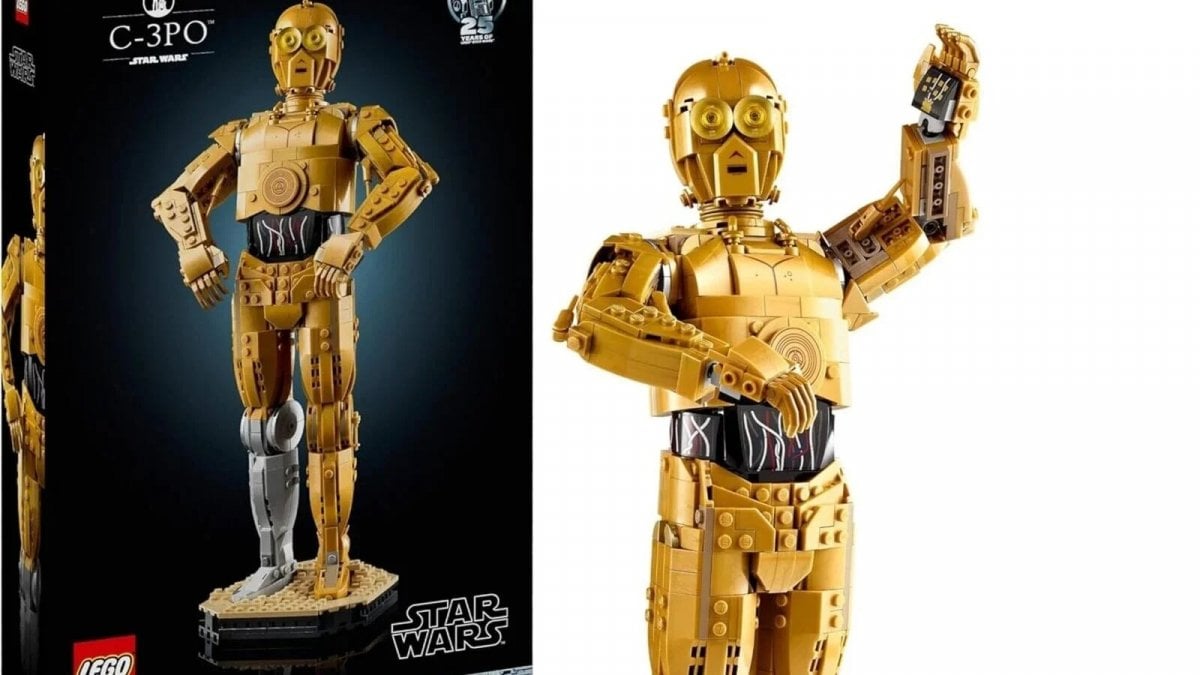 star wars il set lego di c3po è attualmente in offerta su amazon da Movieplayer.it star wars il set lego di c3po è attualmente in offerta su amazon