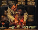 Black Tea, recensione: poetica e struggente, ma non priva di ambiguità la love story interrazziale di Sissako