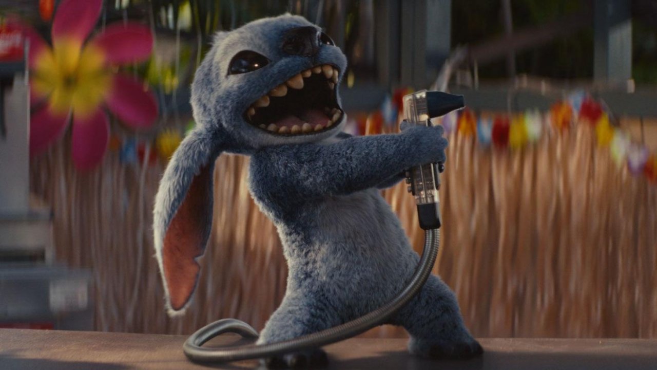 Lo scatenato Stitch in azione
