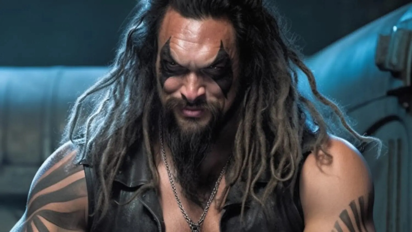 Un artwork di Jason Momoa nei panni di Lobo