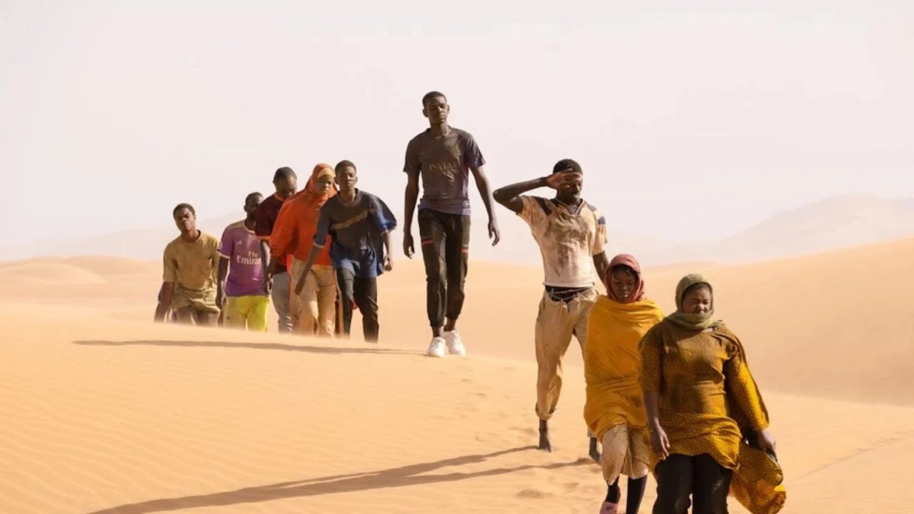 Una scena di Io Capitano.