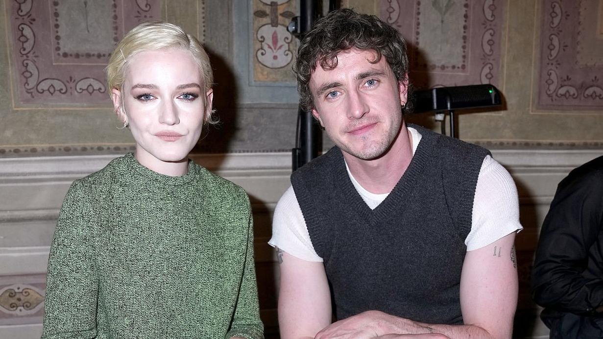 Paul Mescal e Julia Garner a Firenze