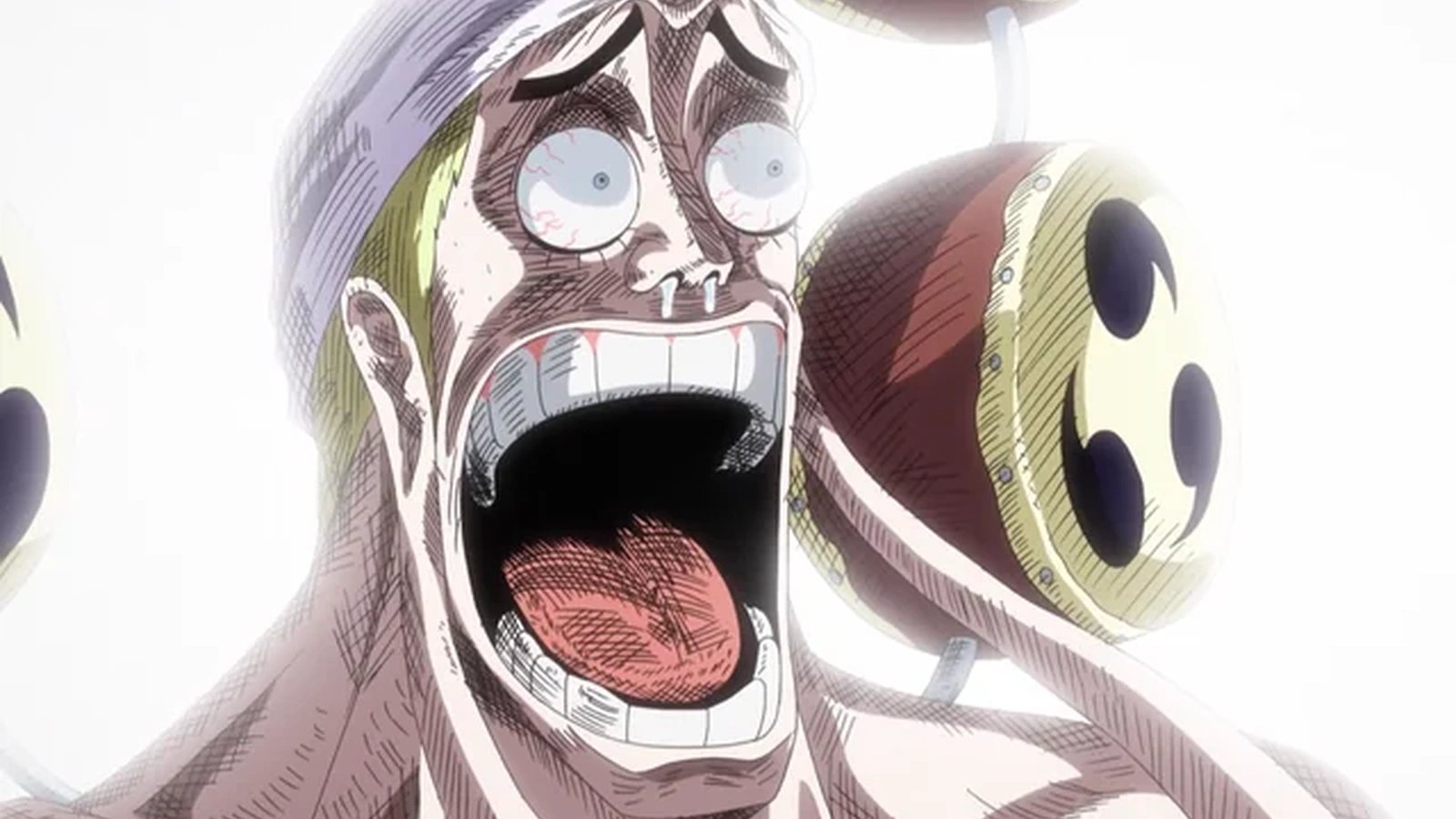 Una scena dall'anime di One Piece