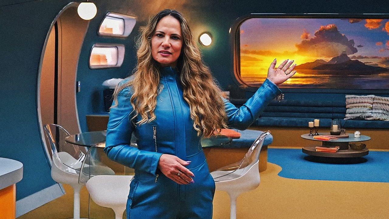 Dentro Il rifugio atomico.