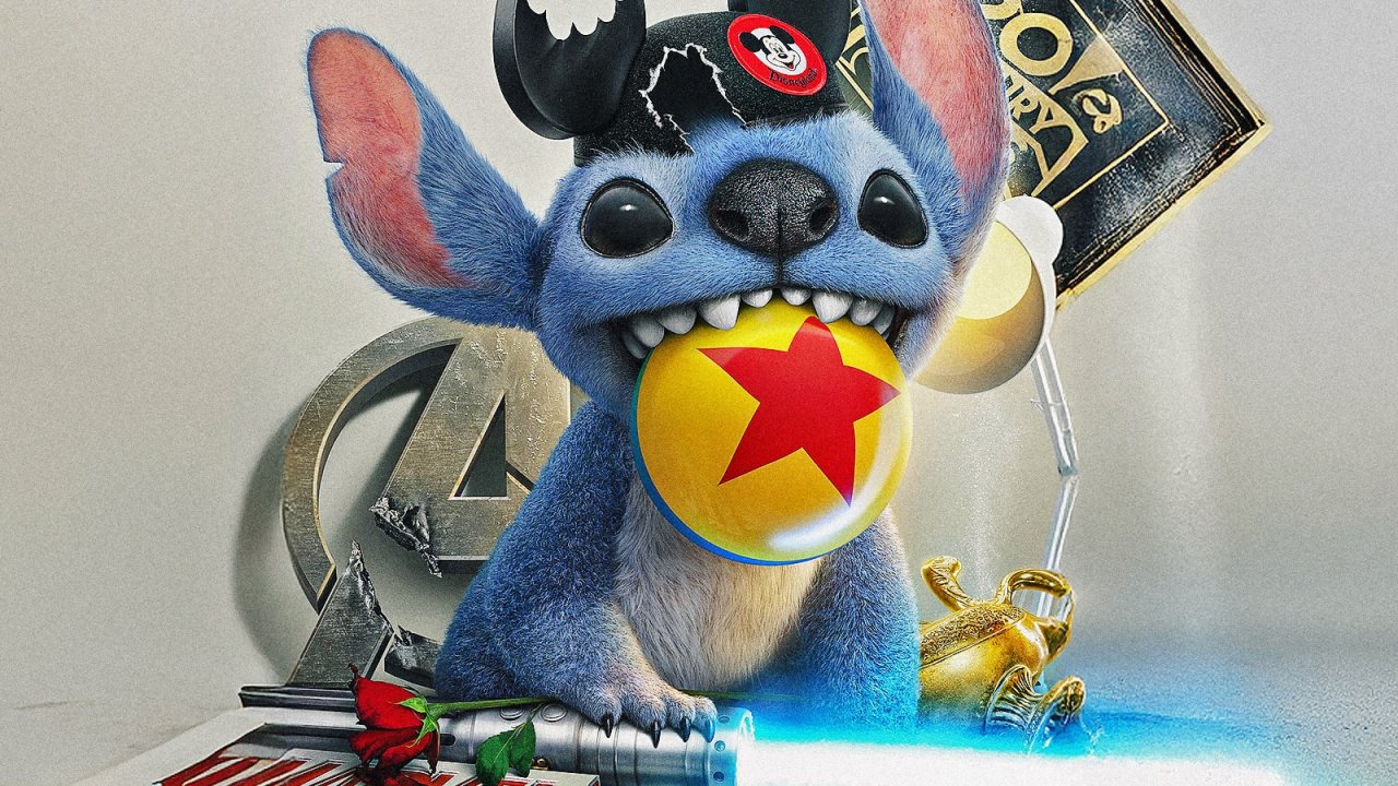 Lilo e Stitch in un'immagine del remake Disney