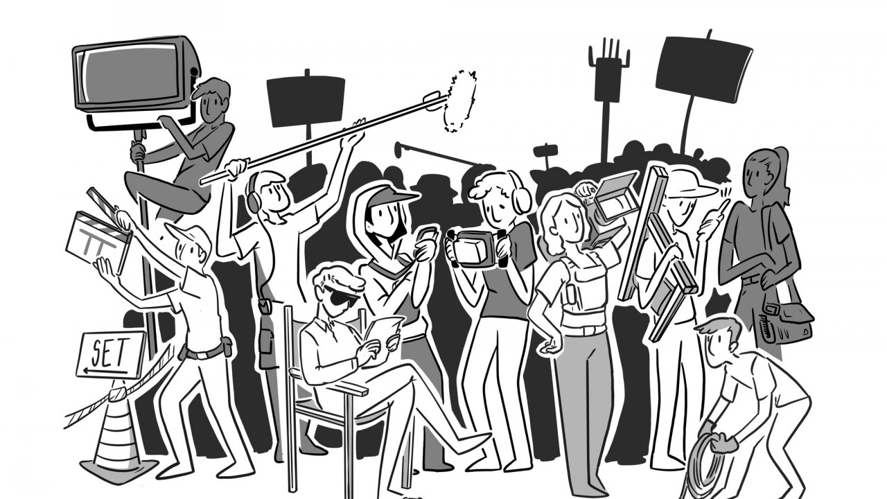 Il logo di Siamo ai titoli di coda