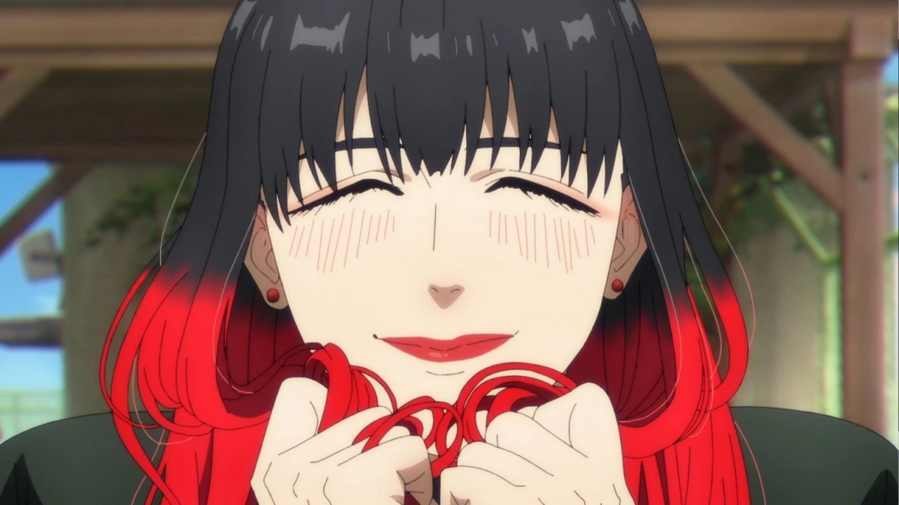 Una scena di Wind Breaker con Tsubaki