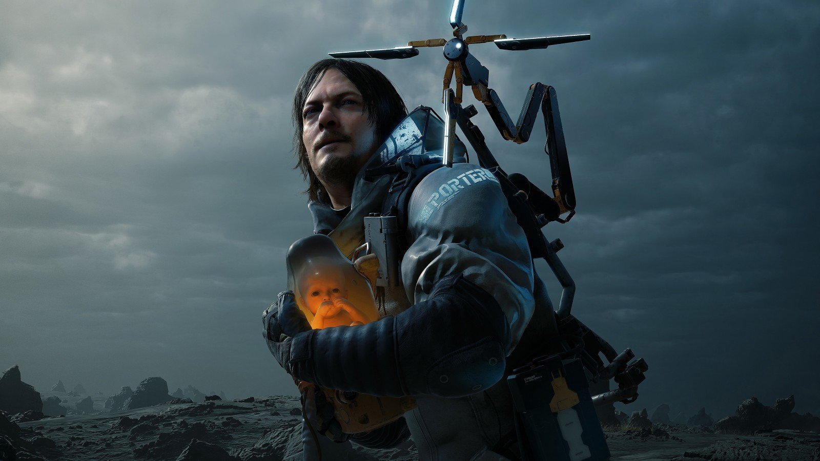 Una scena di Death Stranding