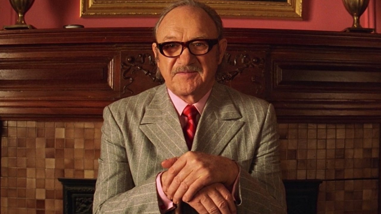 Gene Hackman in una scena de I Tenenebaum