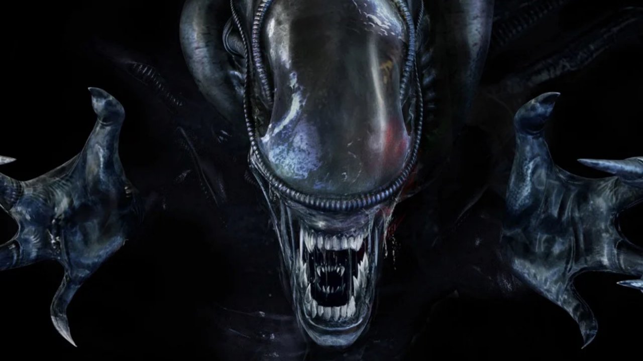 Primo piano dello Xenomorfo.