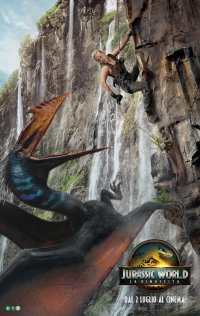 Jurassic World - La Rinascita, la locandina italiana