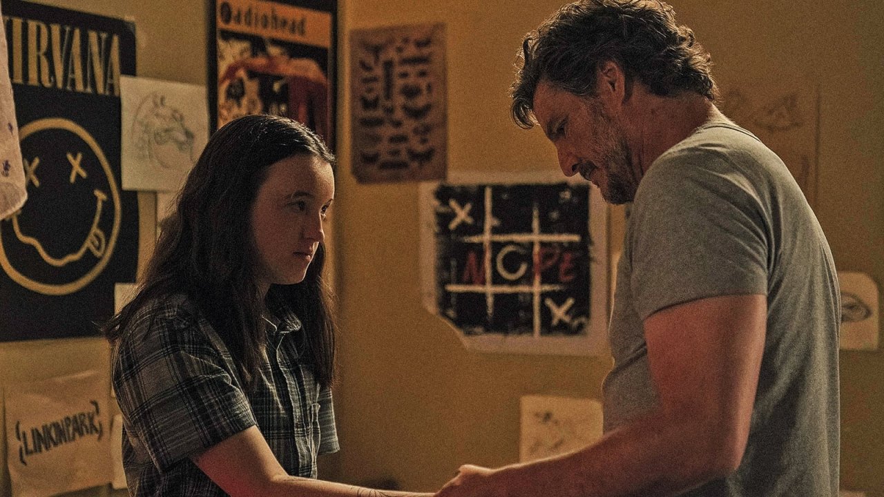 Pedro Pascal e Bella Ramsey in The Last of Us 2x06