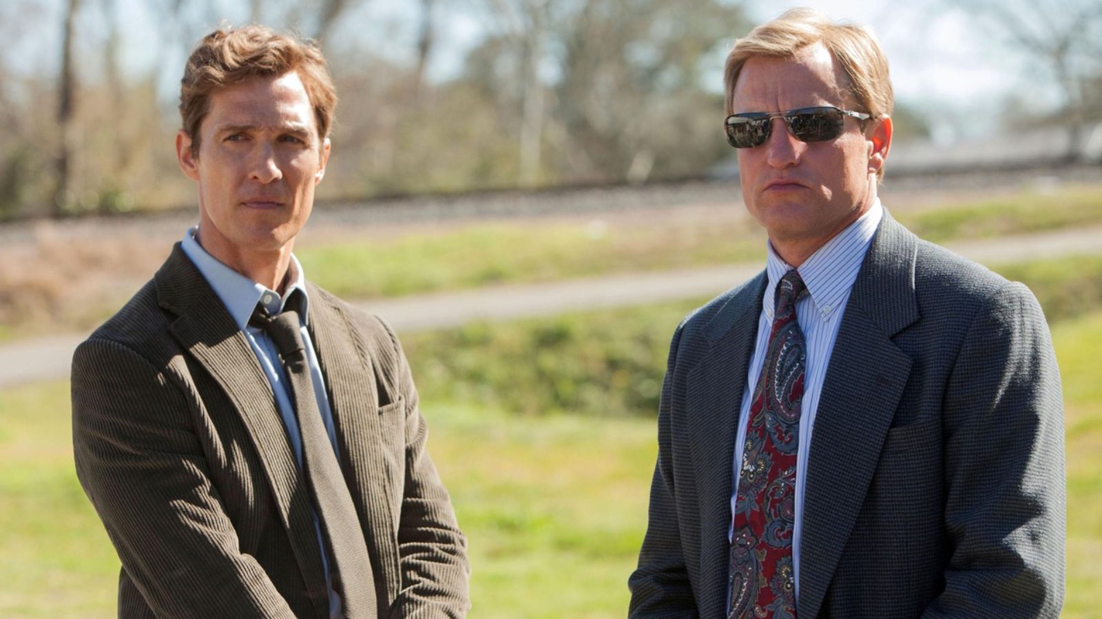 Matthew McConaughey e Woody Harrelson, True Detective