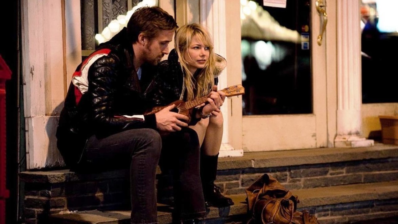Ryan Gosling e Michelle Williams in una scena di Blue Valentine