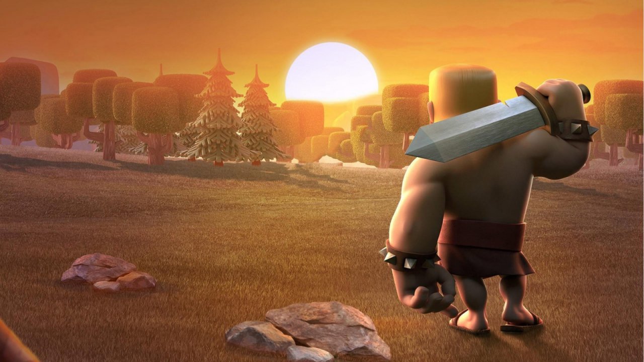 Una scena di Clash of Clans