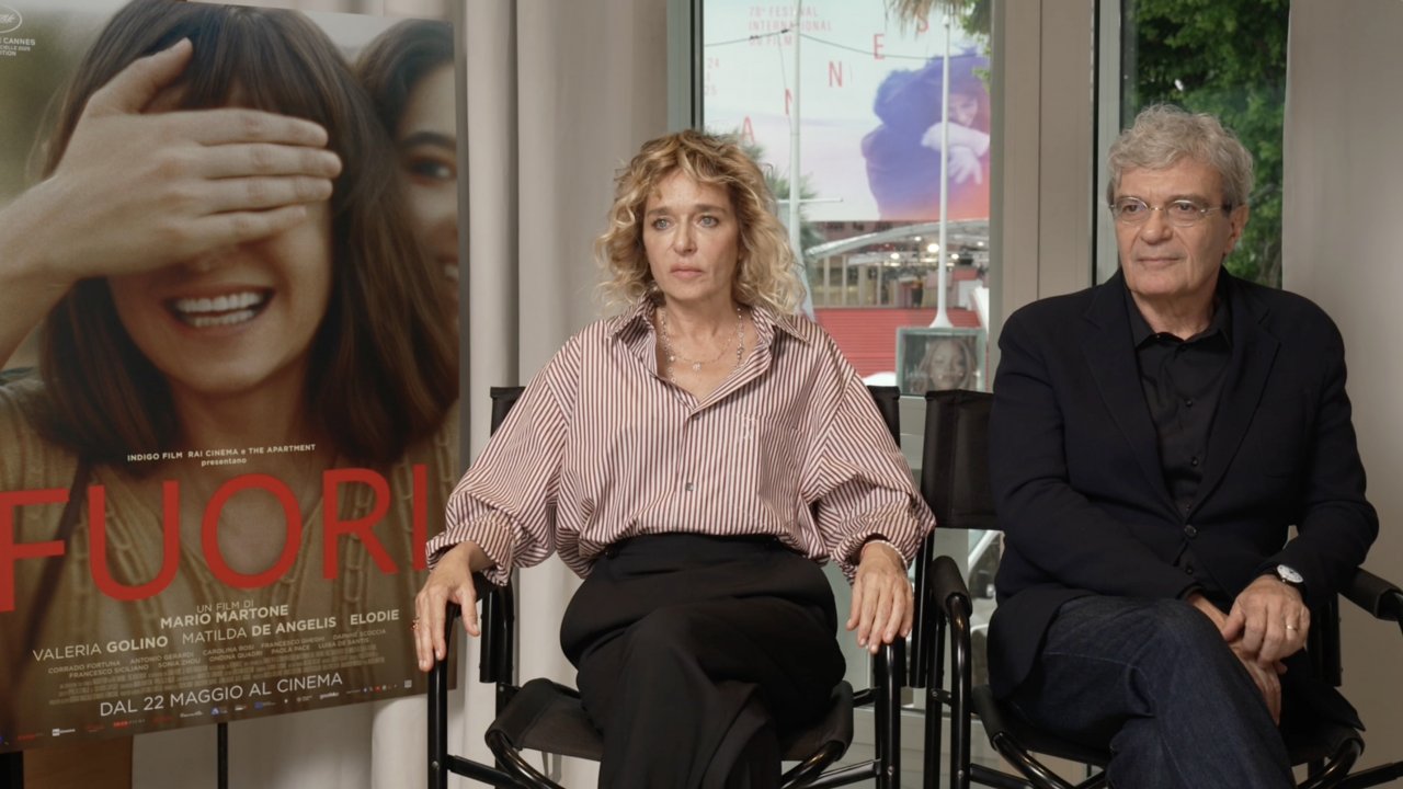 Valeria Golino in una scena di Fuori di Mario Martone