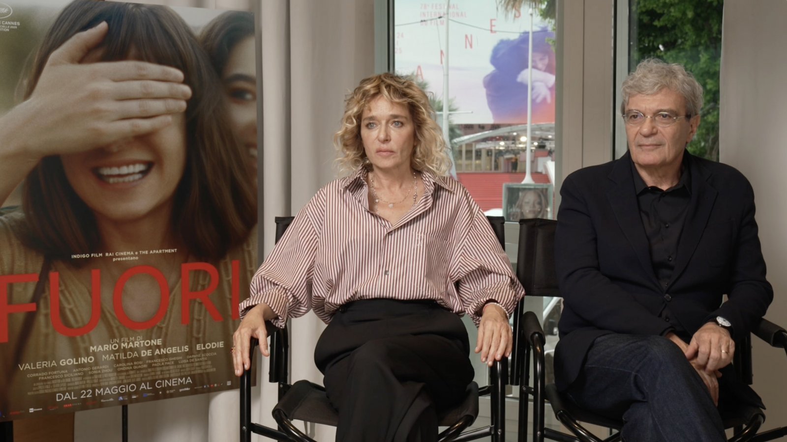 Valeria Golino in una scena di Fuori di Mario Martone