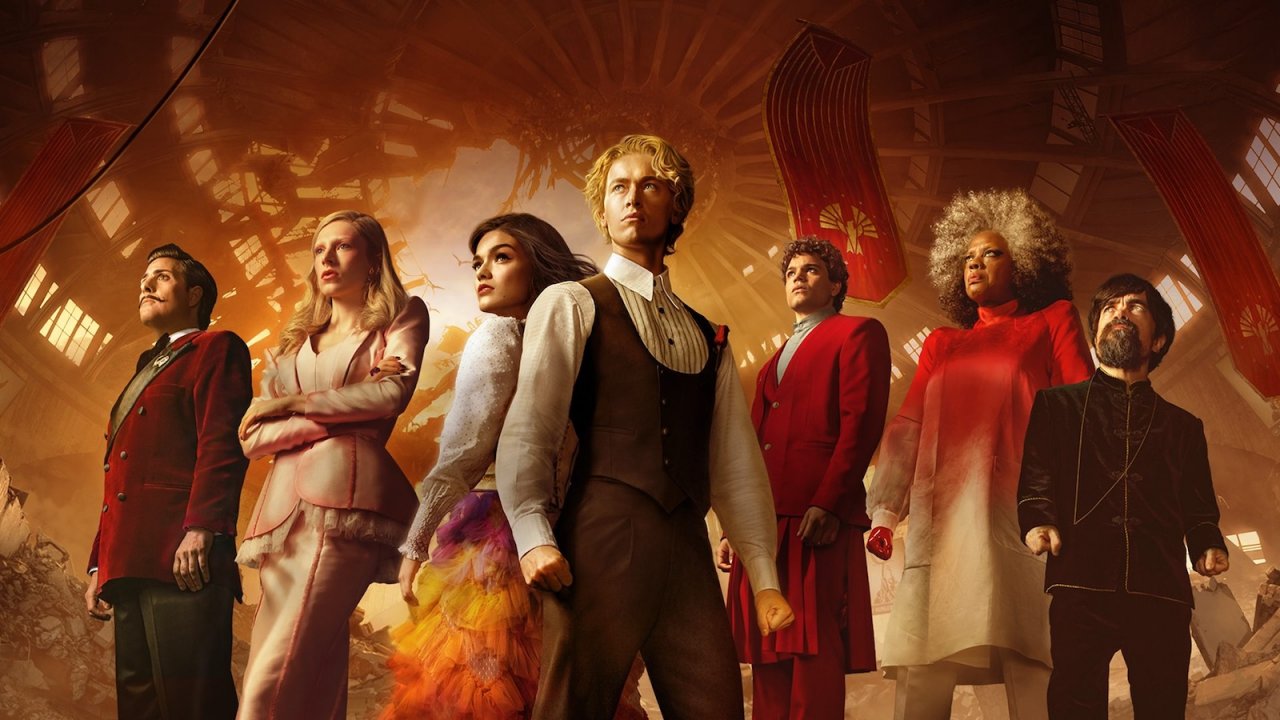 Hunger Games - La ballata dell'usignolo e del serpente, un banner promozionale