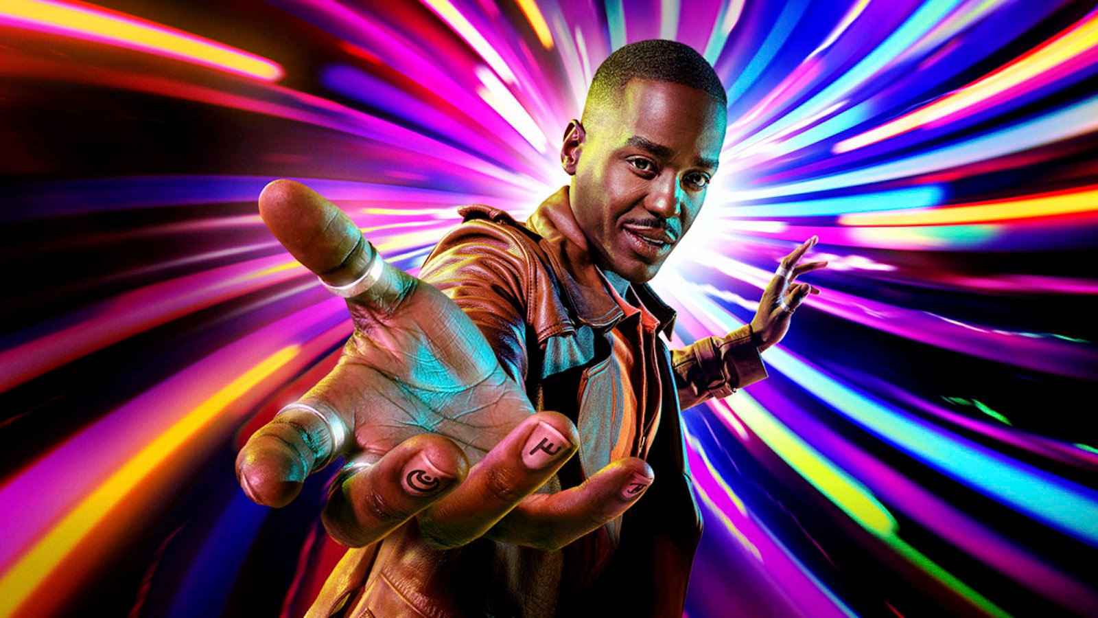 Doctor Who, Ncuti Gatwa in un banner promozionale