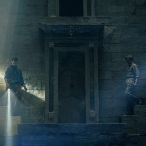 Fountain of Youth - L'eterna giovinezza: John Krasinski e Natalie Portman all'interno della Piramide di Giza