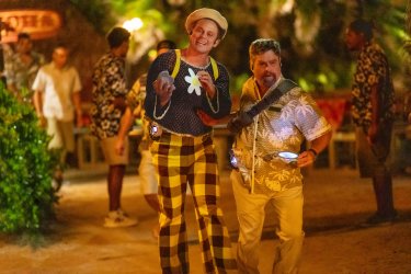 Lilo E Stitch Billy Magnussen Zach Galifianakis Scena Film Live Action Disney Cinema